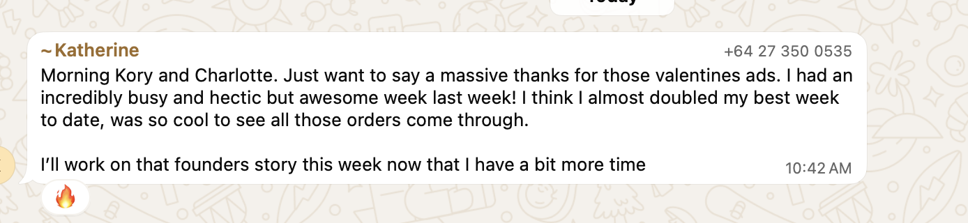 Katherine best week ever from ads